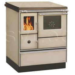 Puuliesi SVT Alfa 70 LUX lasiovella, 6,3 kW, 65 m2, hormilähtö oikealla