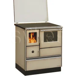 Puuliesi SVT Alfa 70 LUX lasiovella, 6,3 kW, 65 m2, hormilähtö oikealla