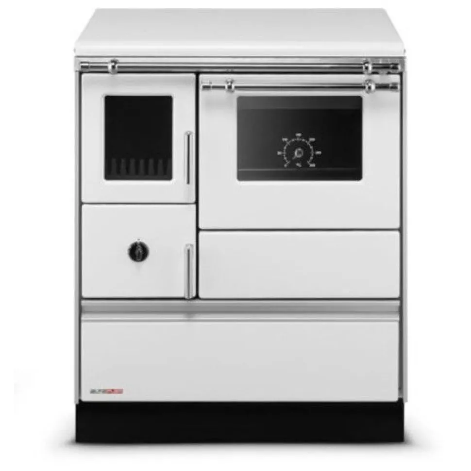 Puuliesi SVT Alfa 70 LUX lasiovella, 6,3 kW, 65 m2, hormilähtö oikealla