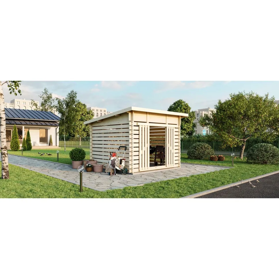Puuliiteri Luoman Lillevilla 594 Paljakka, 7.3m²