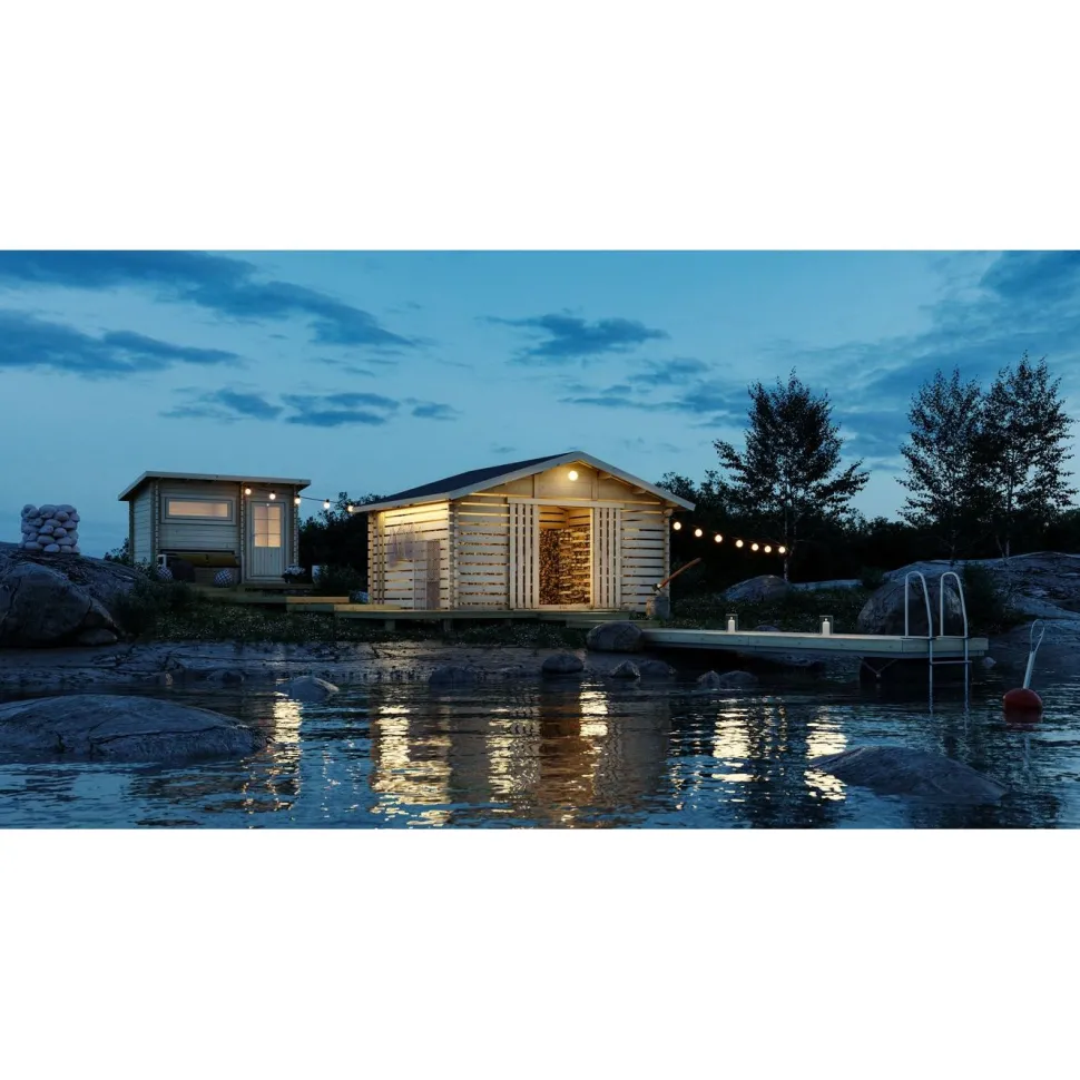 Puuliiteri Luoman Lillevilla 593 Malla, 12m²