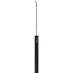Puutarhan aurinkovoimasuihku musta 215 cm 8 l