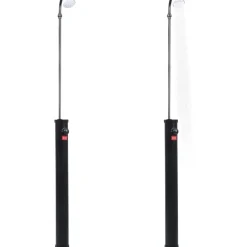 Puutarhan aurinkovoimasuihku musta 215 cm 8 l