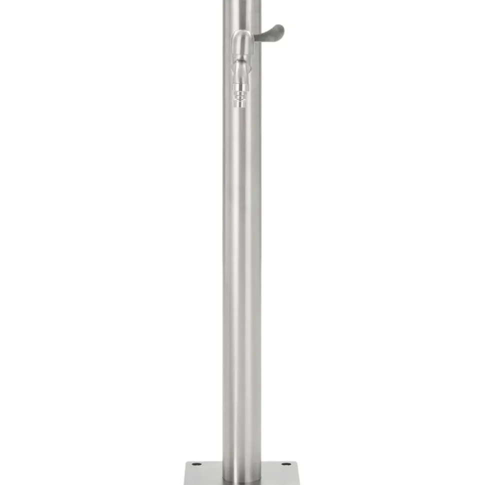 Puutarhan hanapylväs pyöreä ruostumaton teräs 65 cm