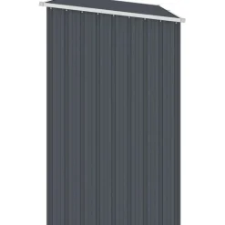 Puutarhan polttopuuvaja antrasiitti 245x98x159cm galv. teräs