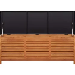 Puutarhan säilytyslaatikko 150x50x55 cm eukalyptuspuu