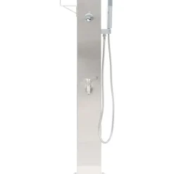 Puutarhan suihkuhana 110 cm ruostumaton teräs