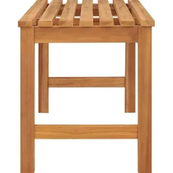 Puutarhapenkki 114 cm täysi tiikki (16626)