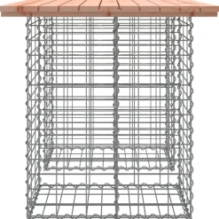 Puutarhapenkki kivikorilla 100x70x72 cm, douglaskuusi