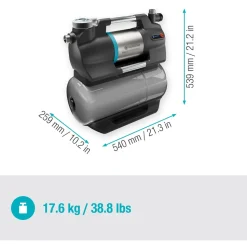 Puutarhapumppu Gardena 4600 Silent Automatic 4600 l/h 40 bar