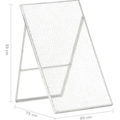 Puutarhaseula galvanoitu teräs (46152)