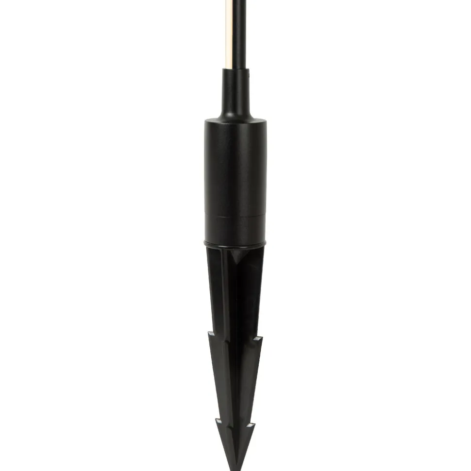 Puutarhaspotti Lucide Lornex, 4.9x4.9cm, IP54, 6W, musta