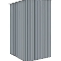 Puutarhavaja harmaa 87x98x159 cm galvanoitu teräs 0,85m2