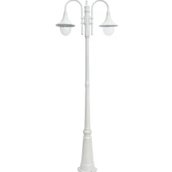 Pylväsvalaisin Kartano PKT-2U 2200 mm 2-osainen valkoinen