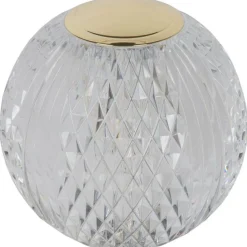 Pöytävalaisin Lucide Cintra Ø11cm, 3 Step himmennys, 1x2W/3000K, kirkas