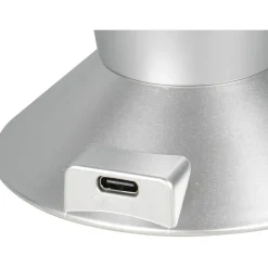 Pöytävalaisin Trio Holly 34.5cm LED RGB titaani