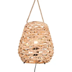 Pöytävalaisin Trio Jean, E27, luonnollinen väri/meriheinä