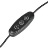 Pöytävalaisin Trio Strong LED 2700K musta