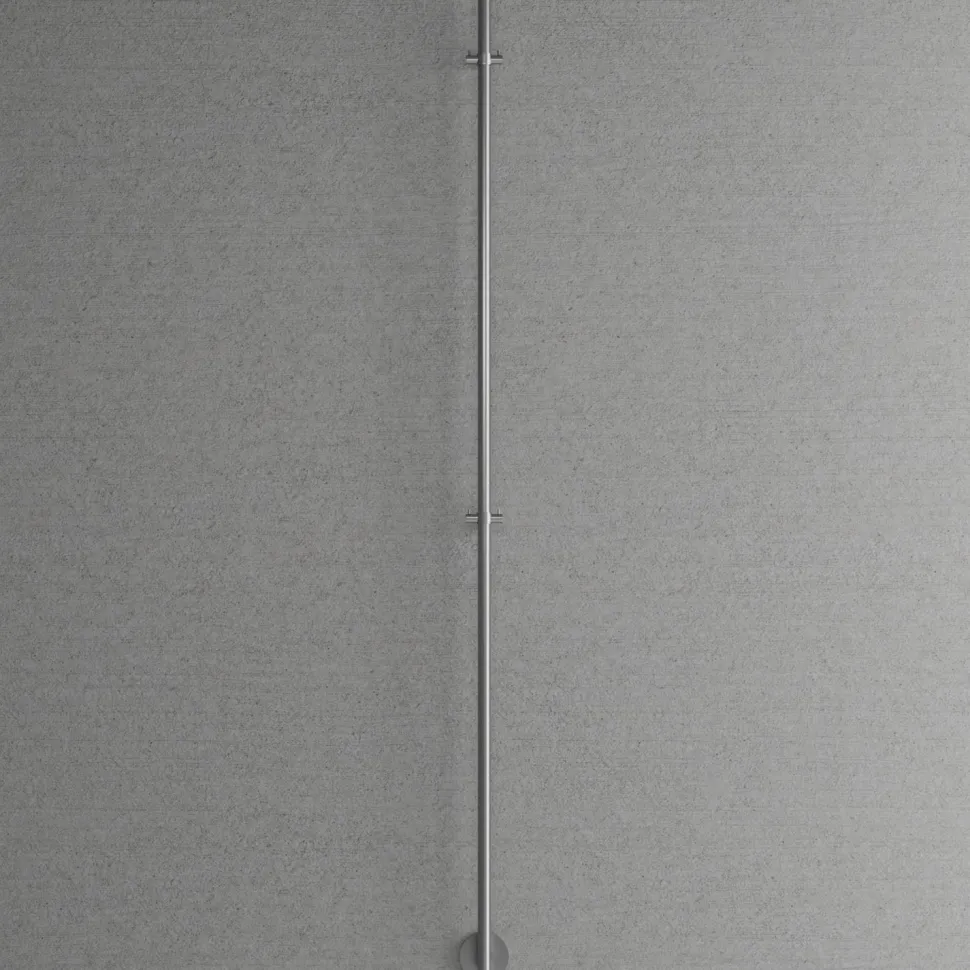 Pyyhekuivain Scandtap Steel Cozied 1 Original, 30W, ruostumaton teräs