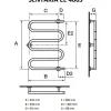Pyyhekuivain Sentakia EE 400S 5K L 500x630 mm 60W sähkö kromi