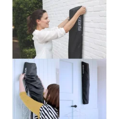 Pyykinkuivausteline Brabantia WallFix 24 m seinäkiinnityksellä + suojapussi