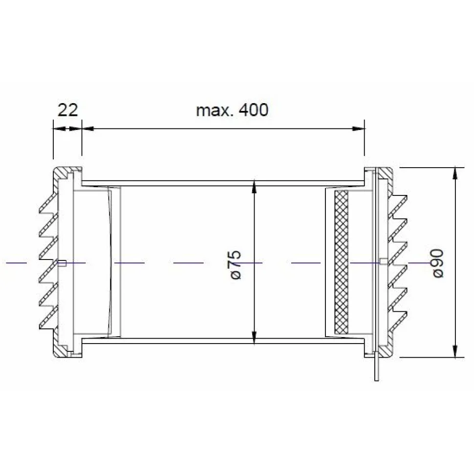 Raitisilmaventtiili FläktGroup RIV 70