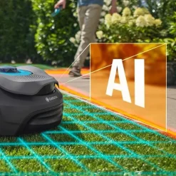 Rajalangaton robottiruohonleikkuri Gardena Smart Sileno Sense 600