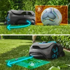 Rajalangaton robottiruohonleikkuri Gardena Smart Sileno Sense 400