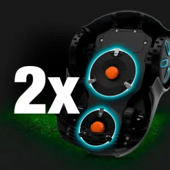 Rajalangaton robottiruohonleikkuri Gardena Smart Sileno Free 800
