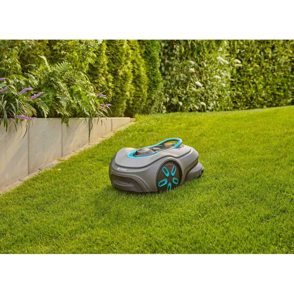 Rajalangaton robottiruohonleikkuri Gardena Smart Sileno Free 800