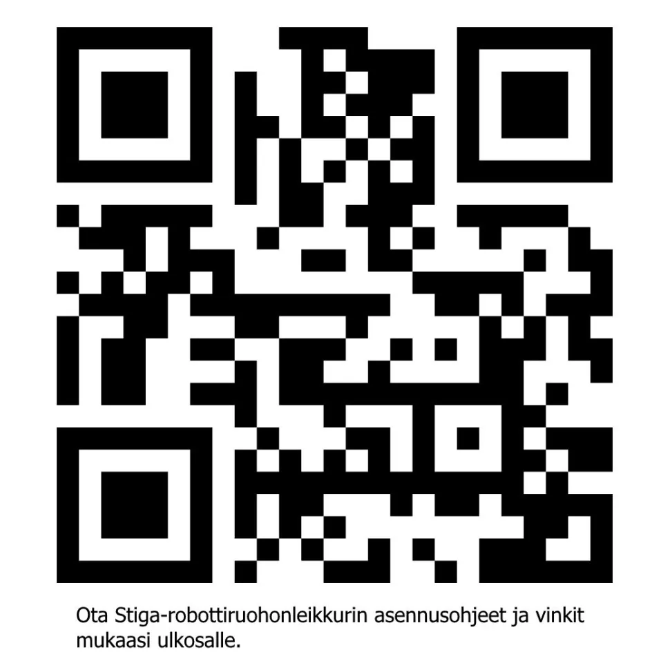 Rajalangaton robottiruohonleikkuri Stiga A 500 max 500 m²
