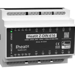 Releyksikkö Heatit Z-Wave Z-DIN 616-6x16A