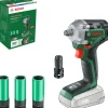 Renkaidenvaihtopaketti Bosch UniversalPump + UniversalImpactDrive 18V-350, 18V, 2.5Ah akulla