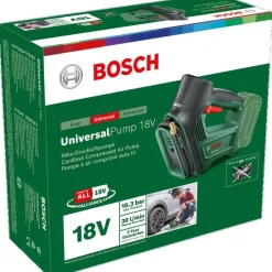 Renkaidenvaihtopaketti Bosch UniversalPump + UniversalImpactDrive 18V-350, 18V, 2.5Ah akulla