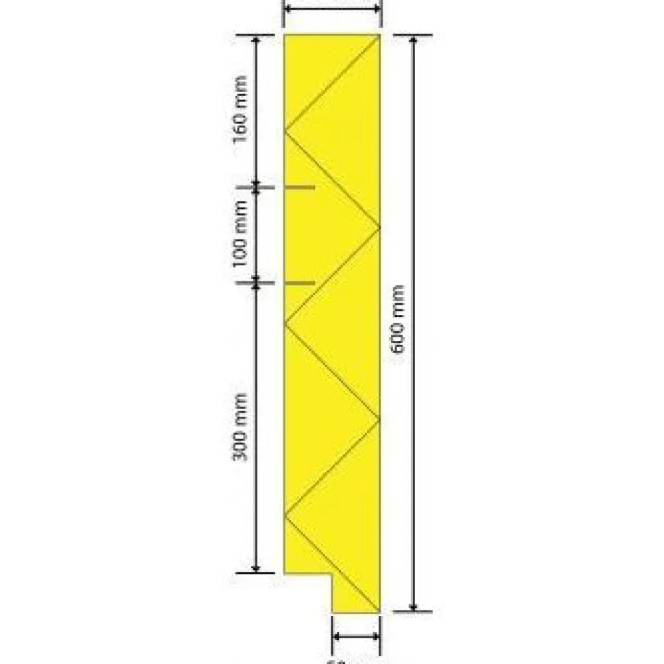 Reunavahvistettu laatta Finnfoam LB/LS-300 7,5 m/pak