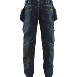 Riipputaskuhousut Blåkläder 1990 Stretch X1900 mariininsininen/musta