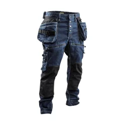Riipputaskuhousut Blåkläder 1999 Stretch mariininsininen/musta