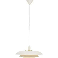 Riippuvalaisin Aneta Lighting Epsilon Ø45 cm valkoinen