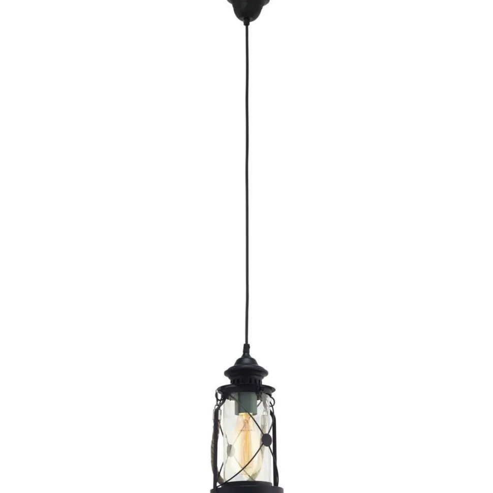 Riippuvalaisin Eglo Vintage Ø 14 cm musta