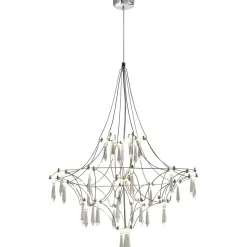 Riippuvalaisin FocusLight Glamour Ø60cm kromi