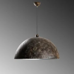 Riippuvalaisin Linento Lighting KURE RETRO, Ø60cm, tummanruskea