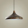 Riippuvalaisin Linento Lighting EYSAN-207-RETRO, Ø35cm, tummanruskea