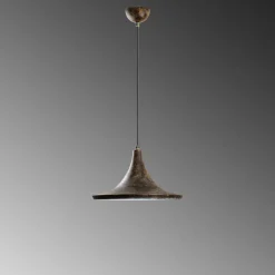 Riippuvalaisin Linento Lighting TOM-3531-RETRO, Ø30cm, tummanruskea