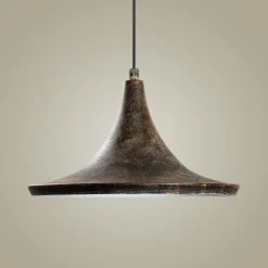 Riippuvalaisin Linento Lighting TOM-3531-RETRO, Ø30cm, tummanruskea