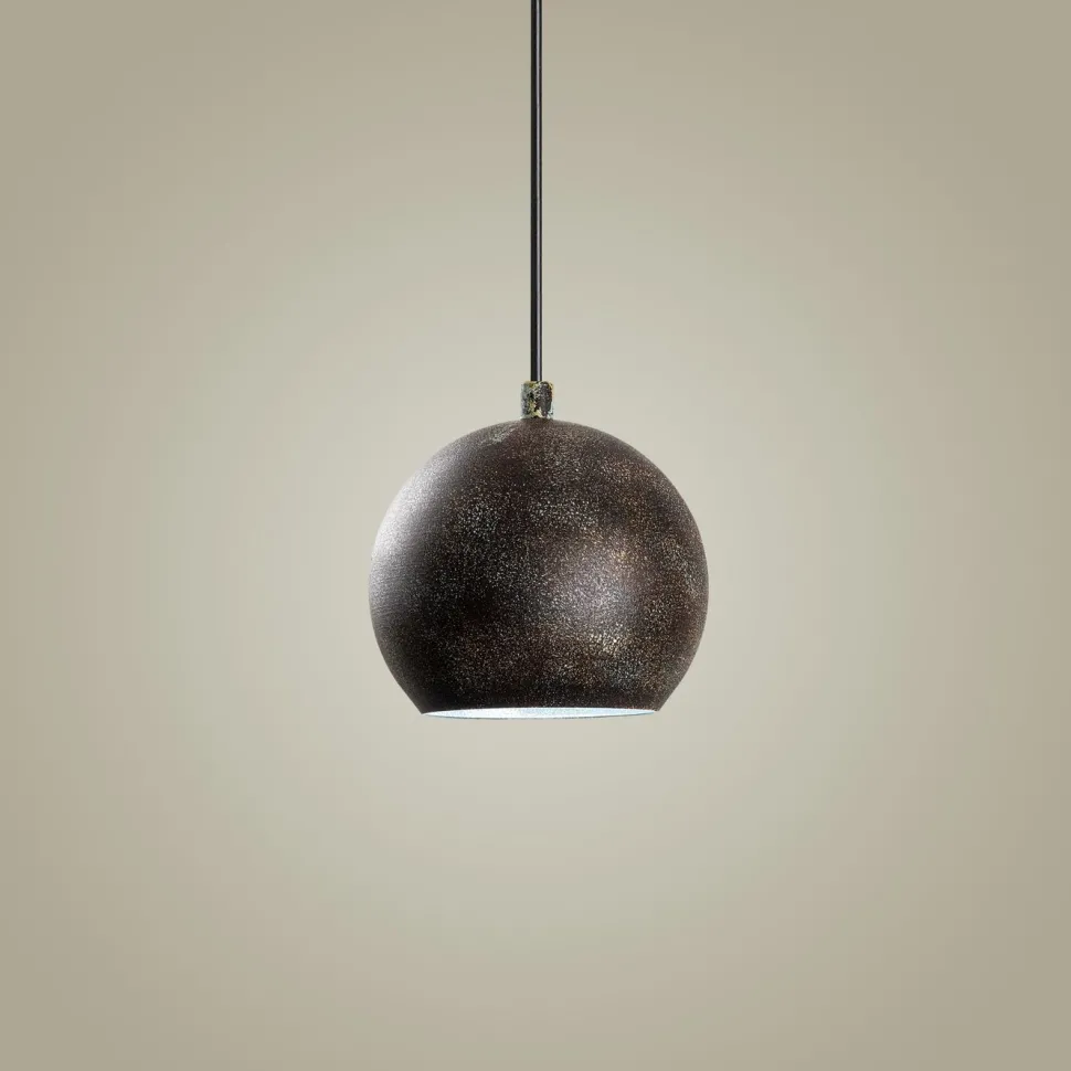 Riippuvalaisin Linento Lighting TOP-15-242-RETRO, Ø15cm, tummanruskea