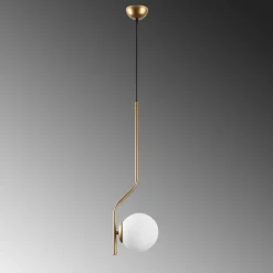 Riippuvalaisin Linento Lighting Tulip-13819, Ø15cm, kulta