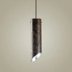 Riippuvalaisin Linento Lighting KESIKBORU-MR-976-RETRO, Ø8cm, tummanruskea
