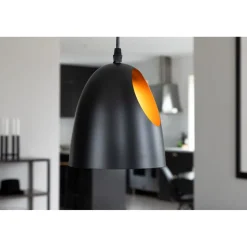 Riippuvalaisin Venture Home Elda, ø150cm, musta/kupari
