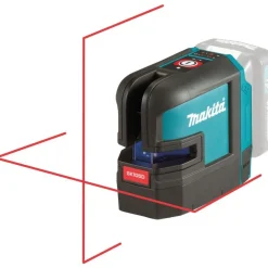 Ristiviivalaser Makita SK105GDZ punainen ilman akkua