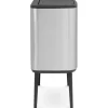 Roska-astia Brabantia Bo Touch 3x11 L Matt Steel Fingerprint Proof